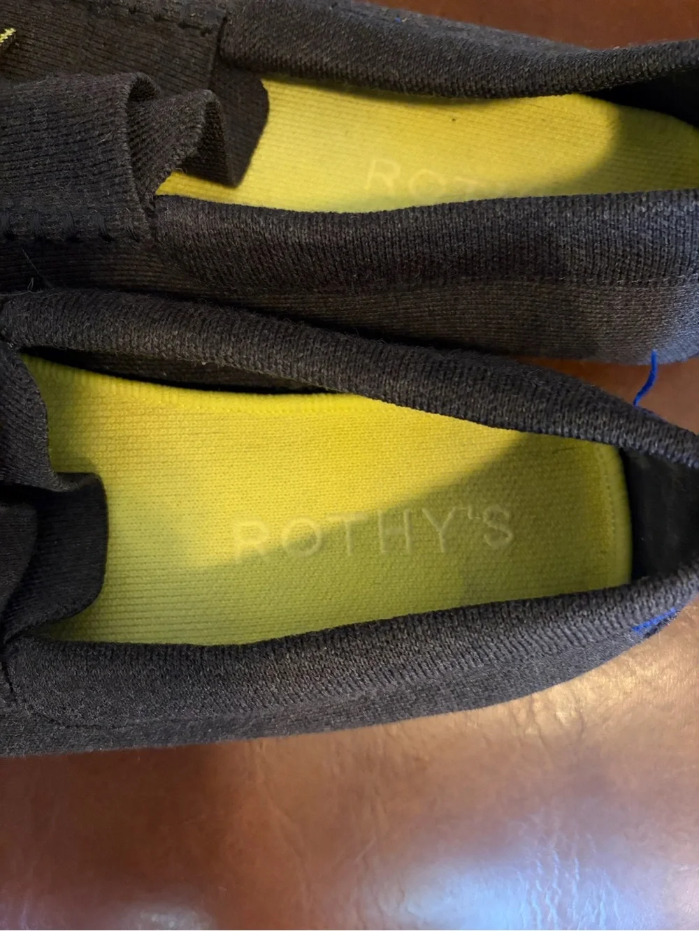 Rothy's Merino Wool Tassel Driving Loafers in charcoal gray size Men’s 12